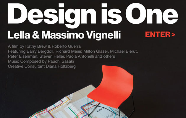 Design is one : Lella & Massimo Vignelli [vidéo] - Baron Mag