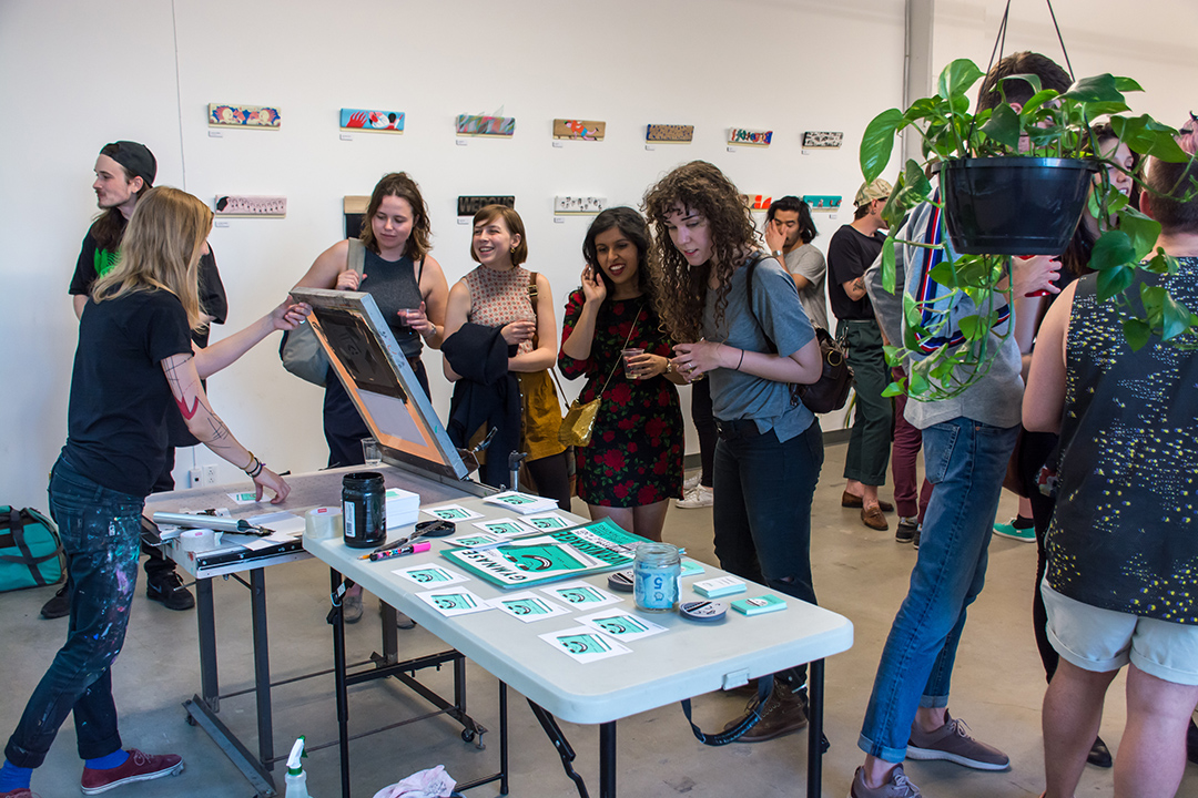 «Squeegee» Une exposition collaborative et festive pour Gymnase