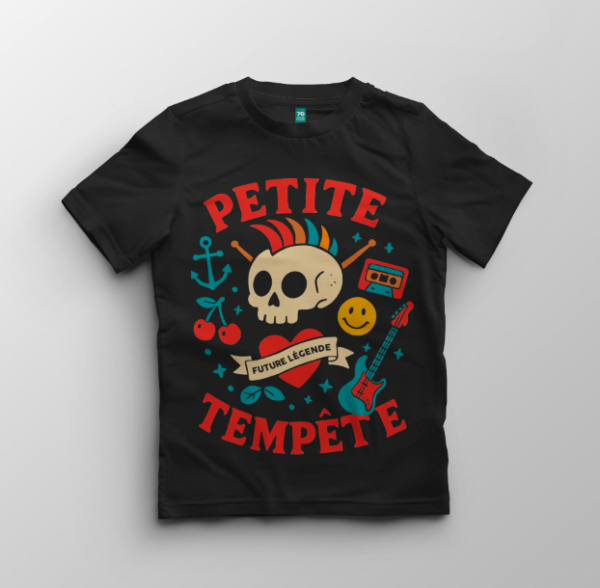 T-shirt Petite Tempête d'Extra Caramel